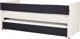 Beliani Κρεβάτι με συρόμενο μηχανισμό boucle 90 x 200 cm σε ανοιχτό μπεζ στα TROYES