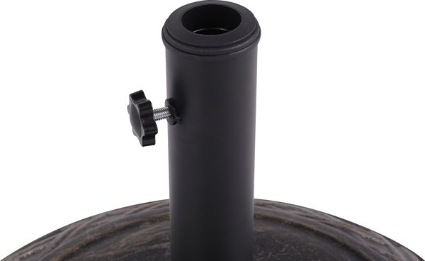 Βάση ομπρέλας Beliani 50 cm καφέ CAPACI (223349) 8083559 4251682242219