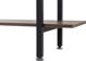 Βιβλιοθήκη Beliani 4 ράφια, σκούρο ξύλο DARBY 7983842 4251682256438