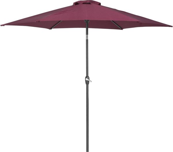 Ομπρέλα Beliani Garden 270 cm μπορντό VARESE (85657) 8397518 4260602371076