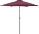Ομπρέλα Beliani Garden 270 cm μπορντό VARESE (85657) 8397518 4260602371076