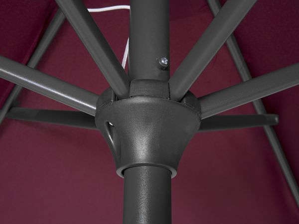 Ομπρέλα Beliani Garden 270 cm μπορντό VARESE (85657) 8397518 4260602371076