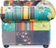 Beliani Πολυθρόνα Chesterfield Patchwork Κίτρινη 8083460 με Υποβραχιόνια