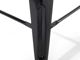 Beliani Σετ 2 μεταλλικά σκαμπό μπαρ 76 cm μαύρο CABRILLO 8083602 4260602372837