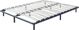Beliani BASIC Τελάρο Κρεβατιού 160 x 200 cm, Ατσάλινος Σκελετός με Ξύλινα Πηχάκια Λεύκας