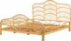 Κρεβάτι Beliani Rattan 180 x 200 cm ανοιχτόχρωμο ξύλο DOMEYROT Lumarko! 13286055 4255664829368