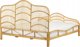 Κρεβάτι Beliani Rattan 180 x 200 cm ανοιχτόχρωμο ξύλο DOMEYROT Lumarko! 13286055 4255664829368