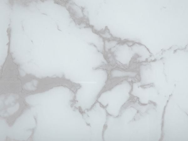 Beliani Βοηθητικό Τραπεζάκι Meridian II, Με Μαρμάρινο Εφέ, Λευκό & Χρυσό, 8083177