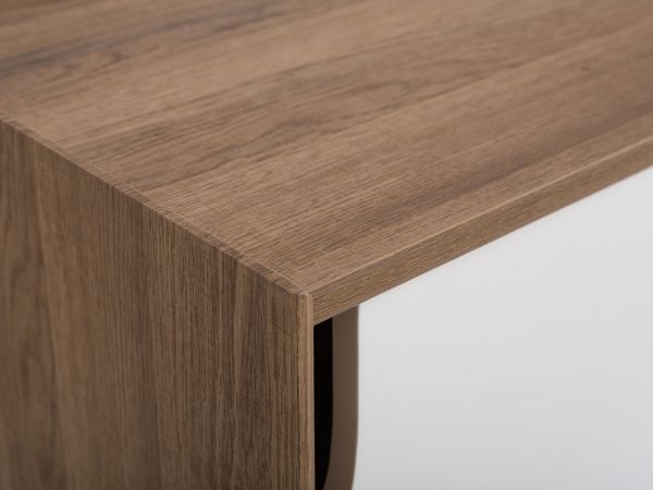 Beliani Acton Βάση Τηλεόρασης, MDF, Ανοιχτόχρωμο Ξύλο και Λευκό, Σκανδιναβικό Στυλ 8171216