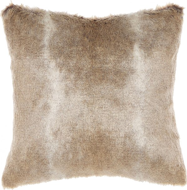 Beliani 2 διακοσμητικά μαξιλάρια 45 x 45 cm καφέ HORDEUM 11356110 4251682278324