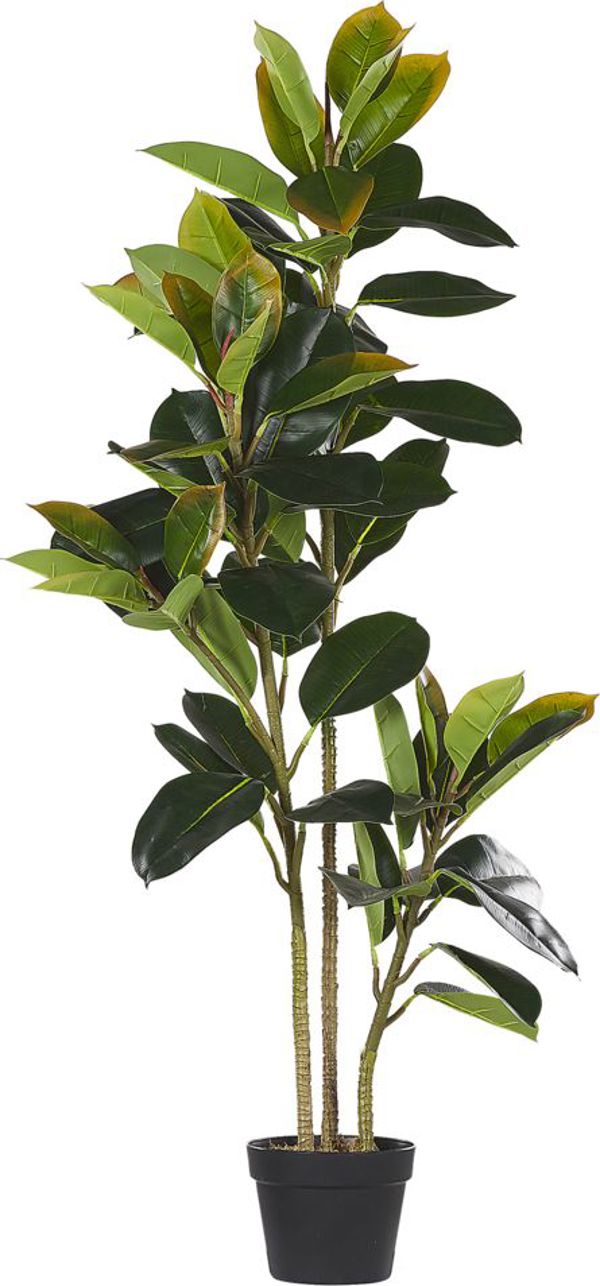 Beliani Τεχνητό Φυτό Ficus σε Γλάστρα, Διακοσμητικό Δέντρο 134 cm
