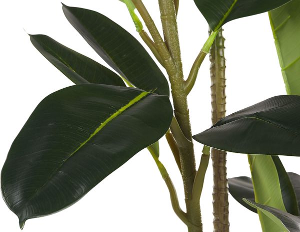 Beliani Τεχνητό Φυτό Ficus σε Γλάστρα, Διακοσμητικό Δέντρο 134 cm