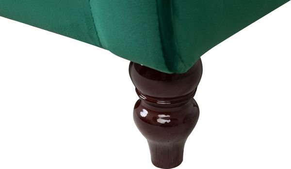 Beliani 3θέσιος βελούδινος καναπές πράσινος FENSTAD 8083396 4251682209762