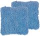 Beliani Σετ 2 διακοσμητικών μαξιλαριών 45 x 45 cm μπλε CIDE 8397578 4251682264013