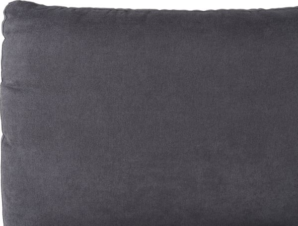 Κρεβάτι Beliani Velvet 180 x 200 cm σκούρο γκρι MELLE 8034391 4251682256582