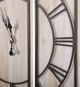 Ρολόι τοίχου Beliani 75 x 75 cm ανοιχτό ξύλο COATLAN 8034621 4251682260725