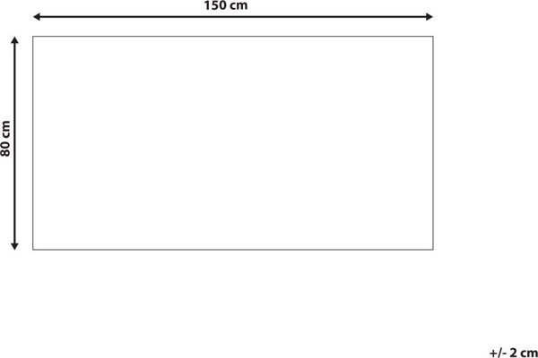 Χαλί Beliani Βαμβακερό κιλίμ 80 x 150 cm πολύχρωμο LORUT Lumarko! 13508734 4255664829443