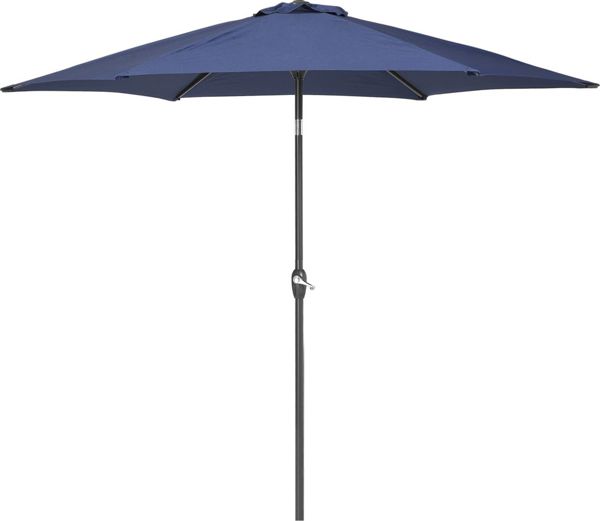 Ομπρέλα Beliani Garden 270 cm navy blue VARESE (85651) 8397517 4260602371069