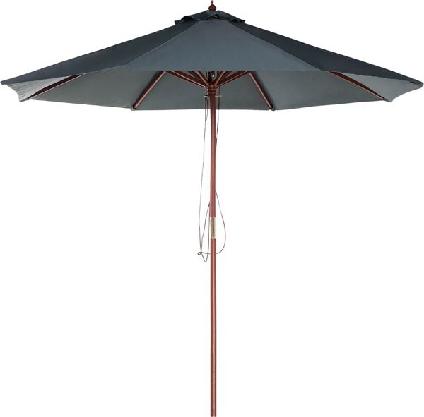 Ομπρέλα Κήπου Beliani 270 cm γκρι TOSCANA (58091) 8397511 4260580928101