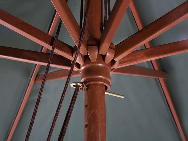 Ομπρέλα Κήπου Beliani 270 cm γκρι TOSCANA (58091) 8397511 4260580928101