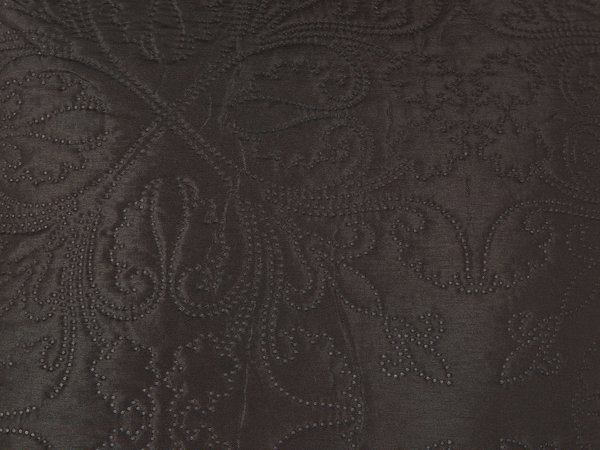 Beliani Σετ καλύμματα με ανάγλυφα μαξιλάρια 200 x 220 cm καφέ RAYEN 11356574 4251682277945