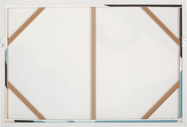 Beliani Εικόνα σε καμβά σε κορνίζα 93 x 63 cm πολύχρωμη FORNEA 8034613 4251682254175
