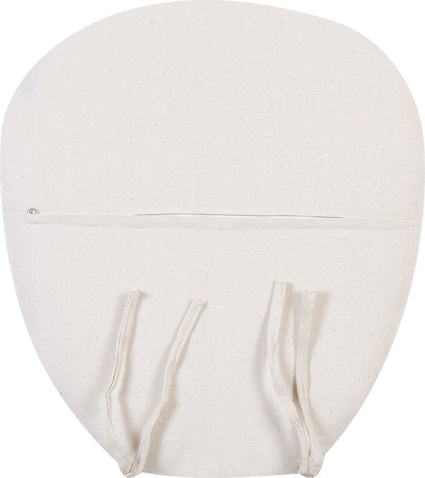 Beliani Σετ 2 Πολυθρόνες Rattan Florentine, Μπεζ με Μαξιλάρια, Σε Σχήμα Παγώνι