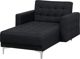 Σεζλόνγκ Beliani Graphite ABERDEEN 8034720 4260624116211