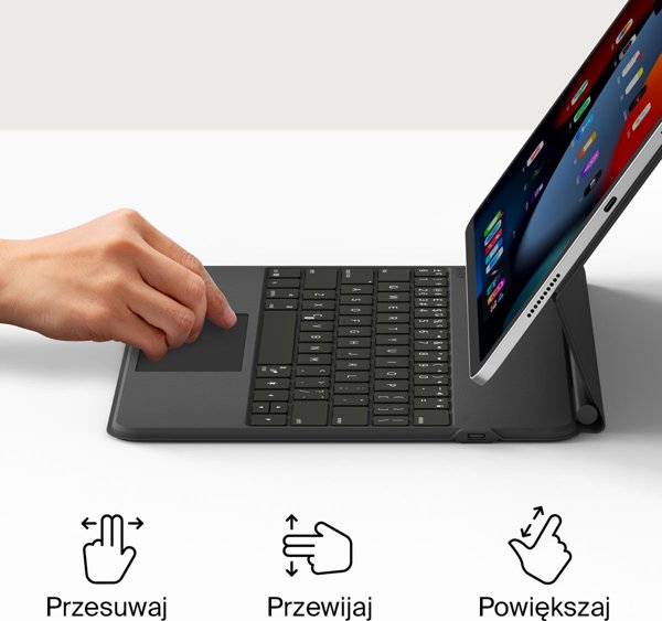 Belkin Θήκη για iPad Pro 13'' M4 με Πληκτρολόγιο και Μαγνητική Βάση