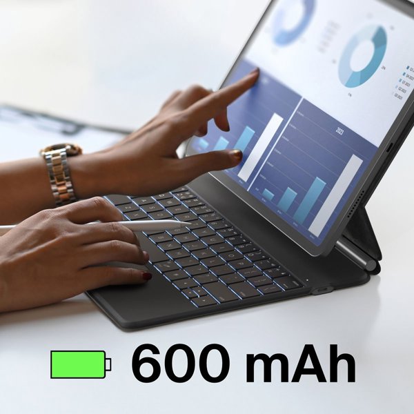 Belkin Θήκη για iPad Pro 13'' M4 με Πληκτρολόγιο και Μαγνητική Βάση