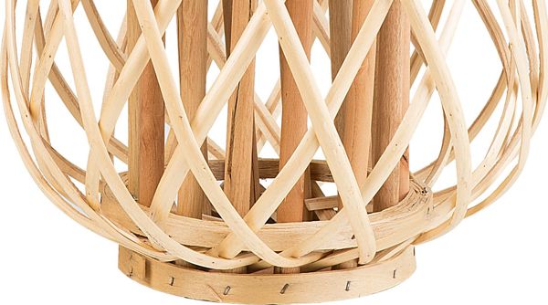 Beliani Ξύλινο φανάρι 30 cm ελαφρύ ΜΑΥΡΙΚΙΟ 8082958 4251682204576