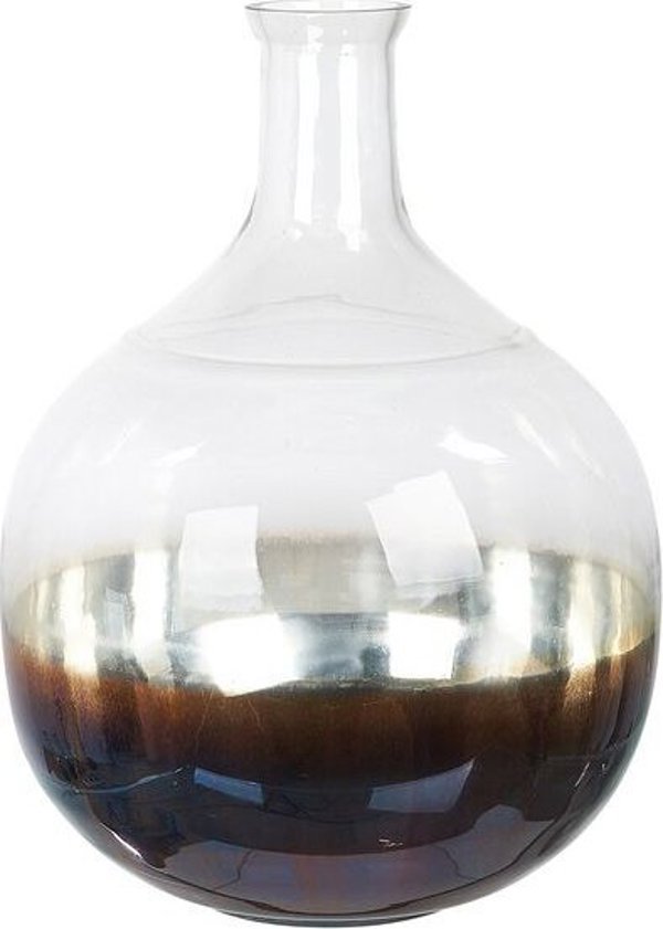 Beliani Lumarko Γυάλινο βάζο 40 cm ιριδίζον πολύχρωμο RAZALA! 12130756 4251682286626