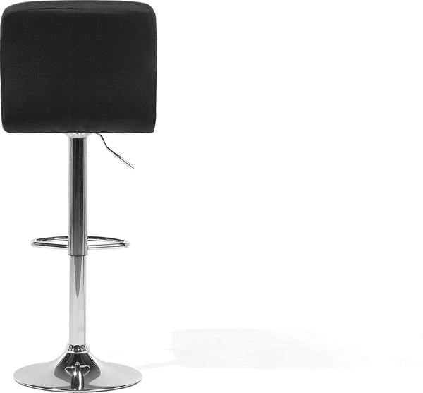 Beliani Σετ 2 ρυθμιζόμενα σκαμπό μπαρ μαύρο MARION 8397547 4260586351095