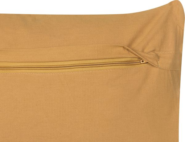 Beliani Διακοσμητικό μαξιλάρι 30 x 50 cm κίτρινο AYROOR 7984384 4251682228015