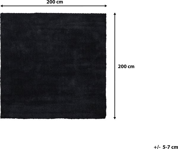 Μοκέτα Beliani 200 x 200 cm μαύρο DEMRE 8171271 4260602376811