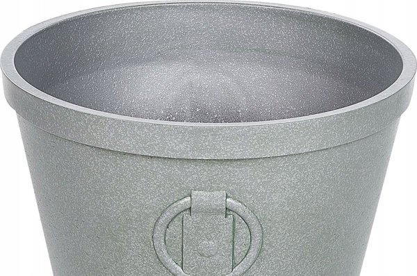 Γλάστρα Beliani ⌀ 45 cm γκρι VARI Lumarko! 13516546 4255664834485