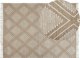 Beliani Lumarko Βαμβακερό χαλί 160 x 230 cm λευκό και μπεζ KACEM! 12291512 4251682288385