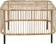 Τραπέζι κήπου Beliani 67 x 67 Natural Rattan CESENATICO Lumarko! 13514921 4255664833334