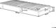 Beliani Σκελετός στα πόδια 90 x 200 cm BASIC 8034398 4260580923939