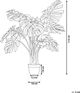 Μπελιανή Τεχνητό φυτό σε γλάστρα 113 εκ. ΦΥΤΟ MONSTERA 8171221 4251682243629
