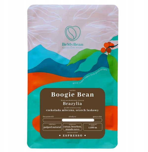 BeMyBean - καφές σε κόκκους Boogie Bean Espresso 250 g