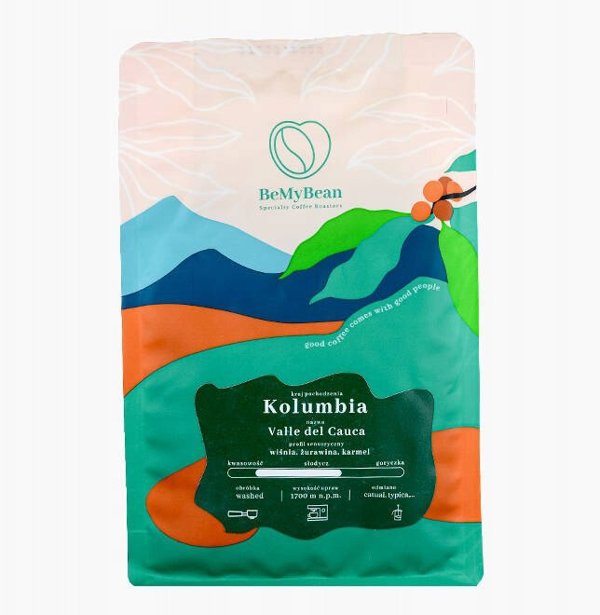 BeMyBean - κόκκοι καφέ Κολομβία Valle del Cauca Washed Espresso 250 g