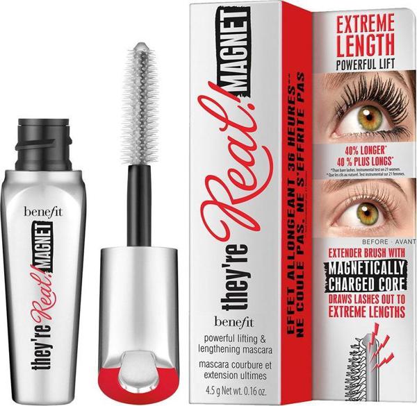 Benefit BENEFIT_They're Real! Magnet εξαιρετικά επιμηκυντική μάσκαρα Black 4,5g