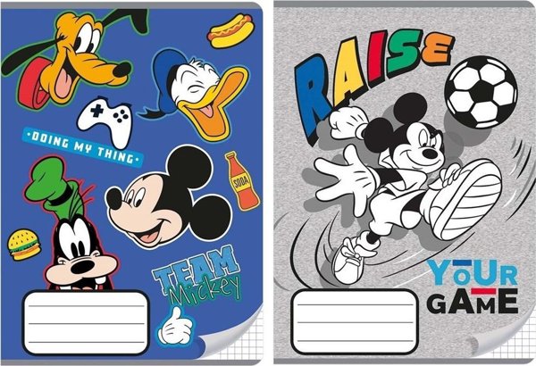 Τετράδιο Beniamin A5/16K με τετράγωνα Mickey Mouse (20 τεμάχια)