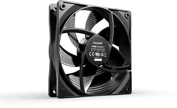 be quiet! Pure Wings 3 Ανεμιστήρας PC PWM 120mm - Μαύρο