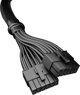be quiet! 12VHPWR - PCIe 12-pin x2, 0.6m, Czarny (BC072)