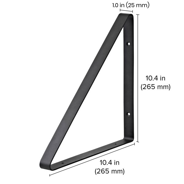 ΒΕΡΜΟΥΔΑ 265X265X30 MM ΜΑΥΡΟ