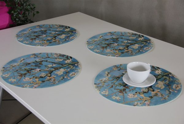 Bertoni Σετ στρογγυλών σουβέρ για το τραπέζι 4D ? ALMOND
