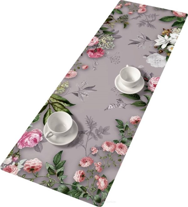 Bertoni Τραβέρσα τραπεζιού MELANIE GREY 115x40 cm
