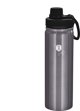 Berlinger Haus Αθλητικό Μπουκάλι Metallic Line Carbon Pro BH/7753, 540ml, Ανοξείδωτο Ατσάλι, Σκούρο Γκρι